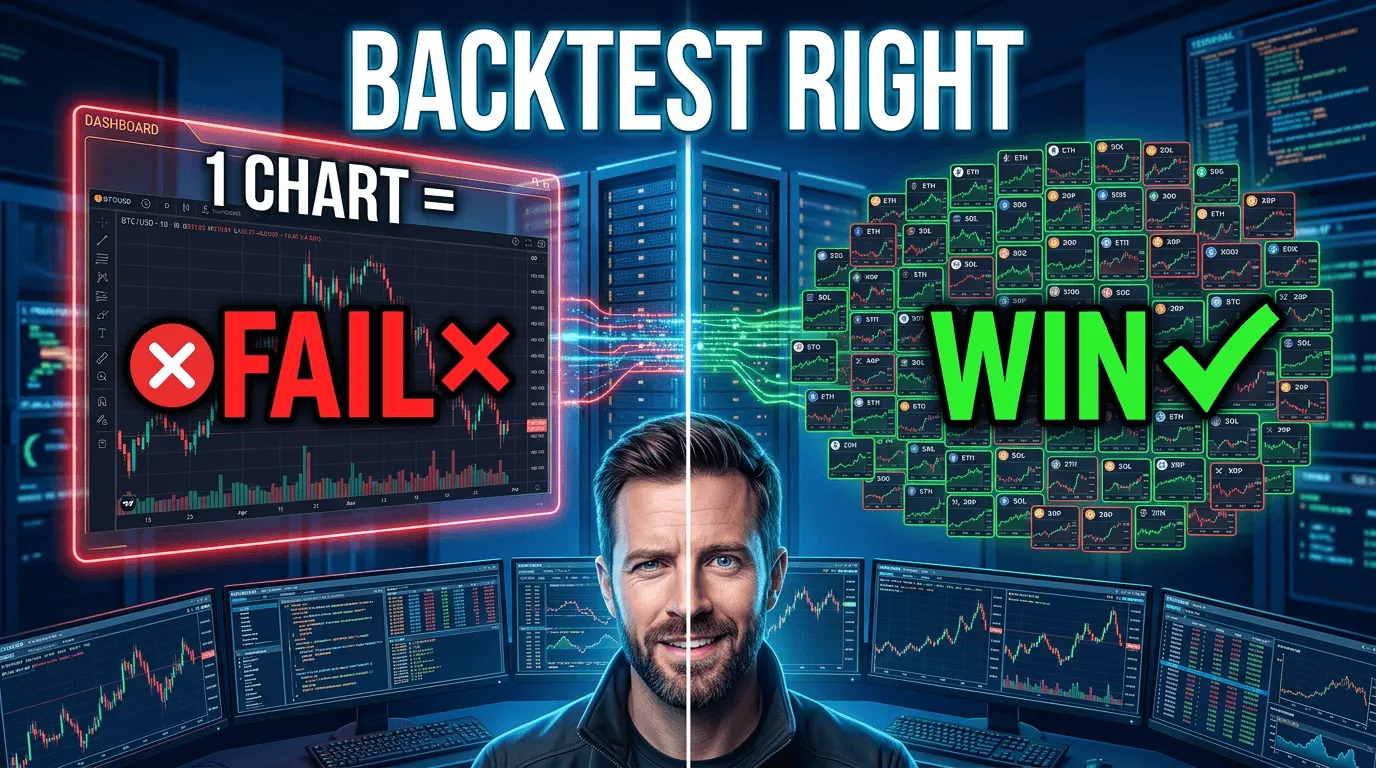Crypto Trading Bot Backtesting: Stop Overfitting on One Bitcoin Chart