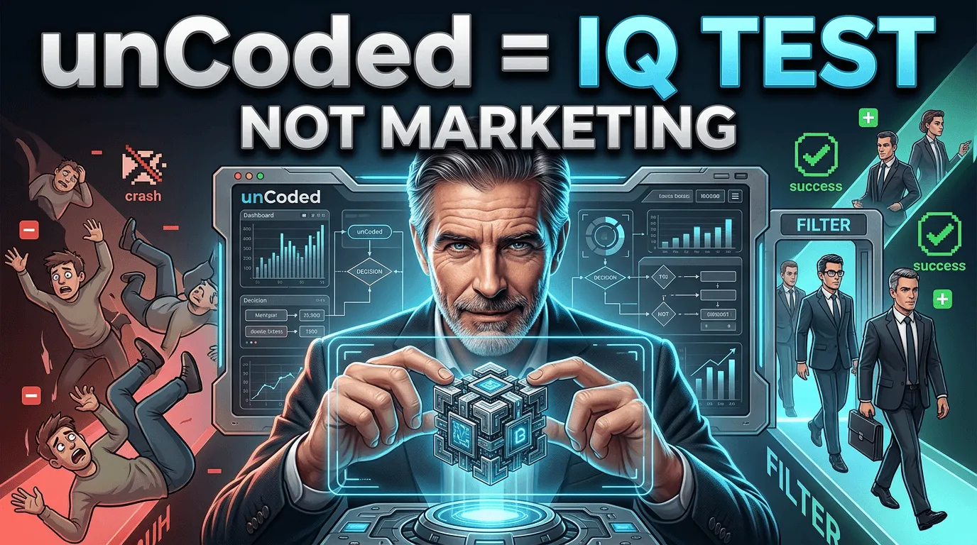 unCoded Is an IQ Test. That's Not a Marketing Line.