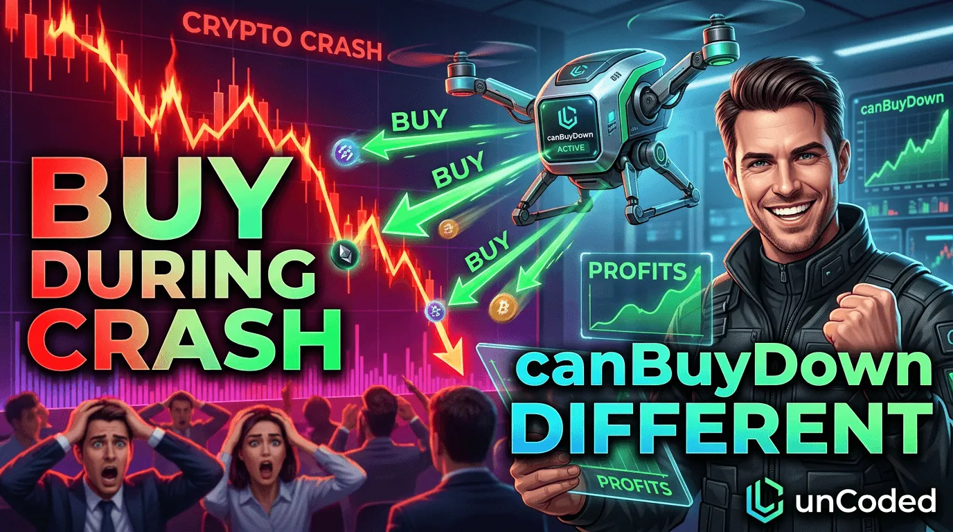 The canBuyDown Feature: Why unCoded's Approach to Buying During Crashes Is Different