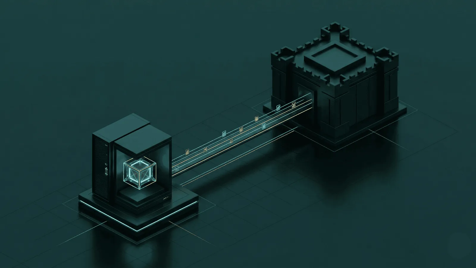 Non-Custodial Trading Bot Architecture Visualization