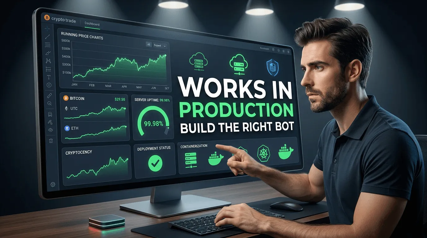 How to Build a Crypto Trading Bot That Actually Works in Production